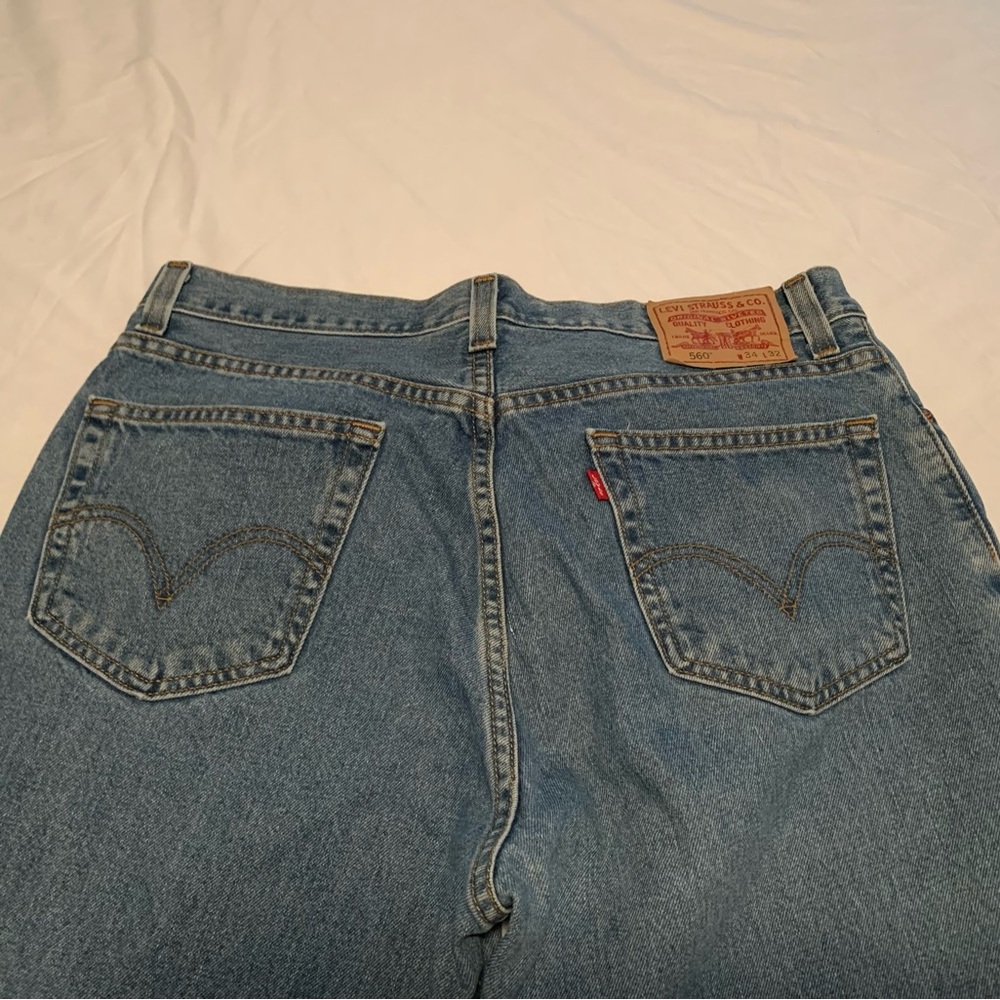 Levis 560 jeans 34x32